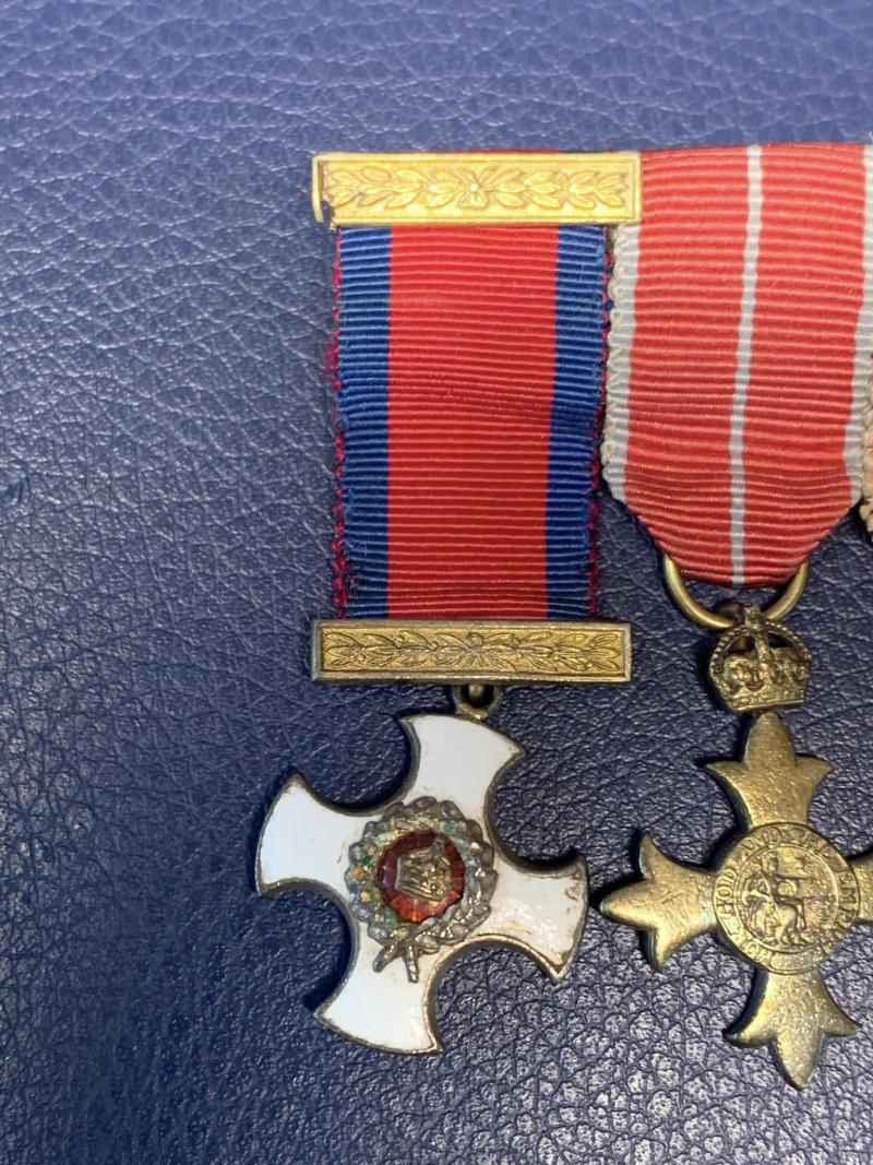 Miniature medal group of Major General A. K. Hay.